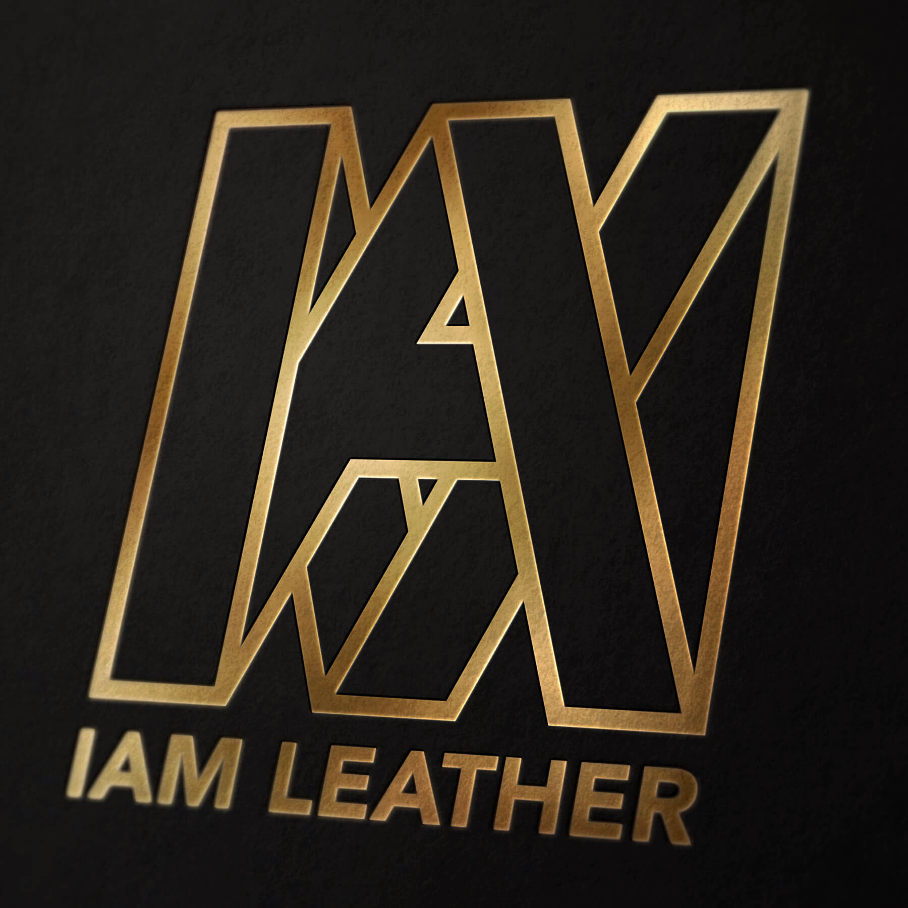 HOME MONKEY VILLA 8 รับออกแบบโลโก้ IAM Leather