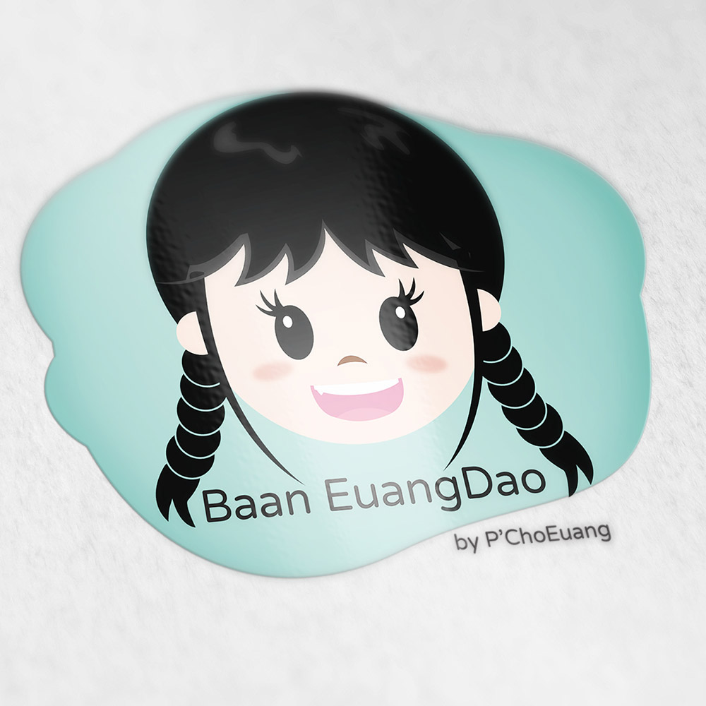 HOME MONKEY VILLA 1 รับออกแบบโลโก้ baan euang dao