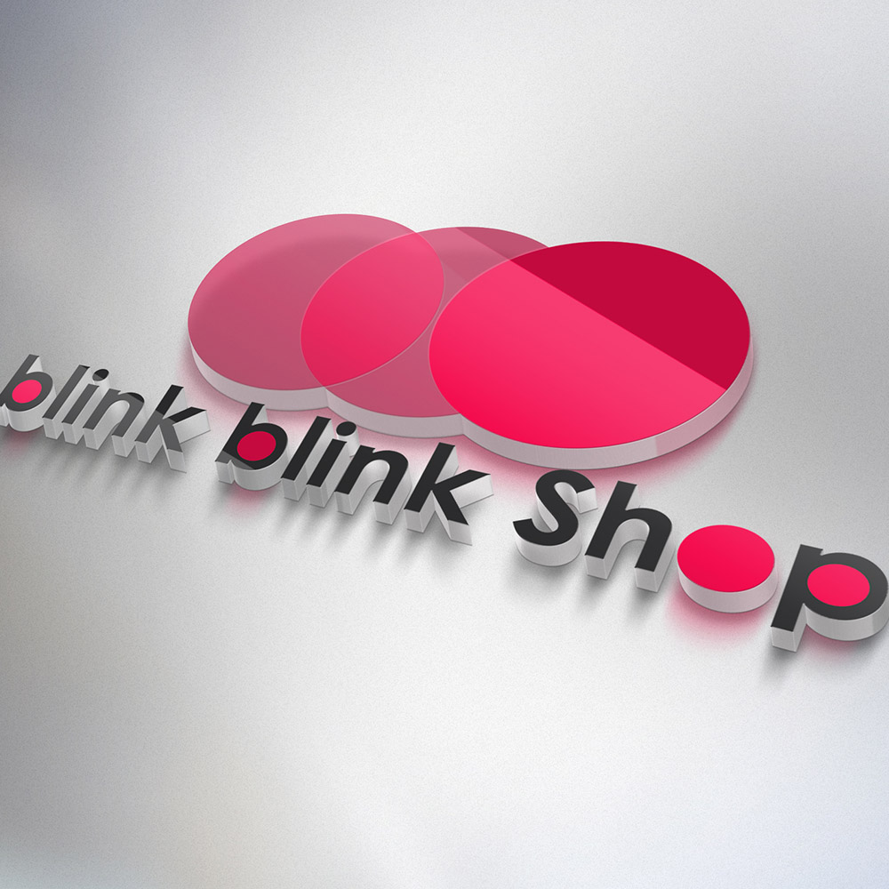 HOME MONKEY VILLA 3 รับออกแบบโลโก้ blink blink shop