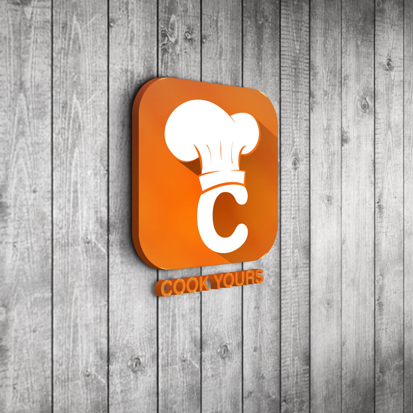 HOME MONKEY VILLA 8 รับออกแบบโลโก้ cook yours