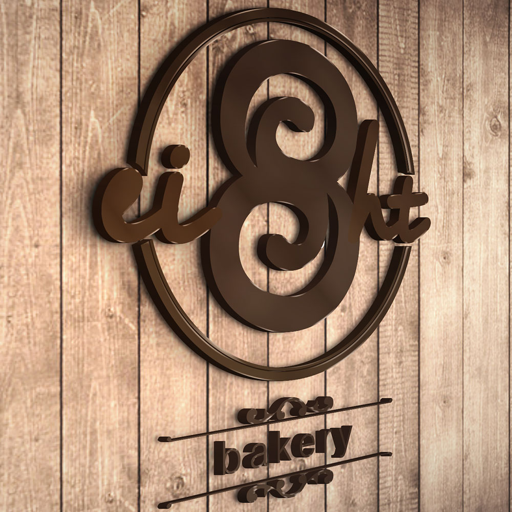 HOME MONKEY VILLA 1 รับออกแบบโลโก้ eight bakery