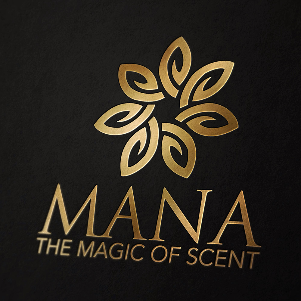 HOME MONKEY VILLA 4 รับออกแบบโลโก้ mana the magic of scent