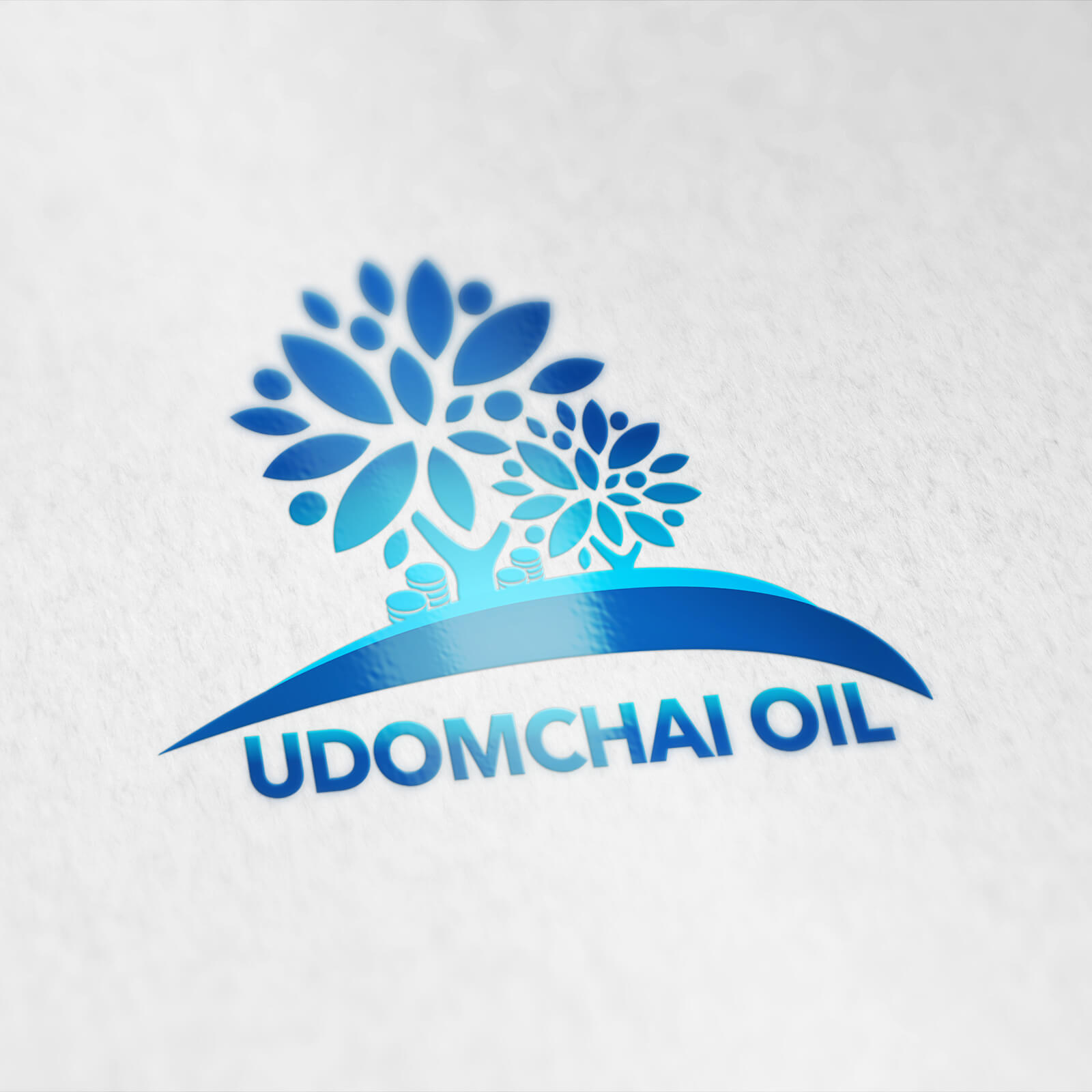 HOME MONKEY VILLA 1 รับออกแบบโลโก้ udomchai oil