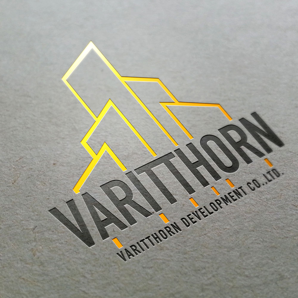 HOME MONKEY VILLA 3 รับออกแบบโลโก้ varitthorn development